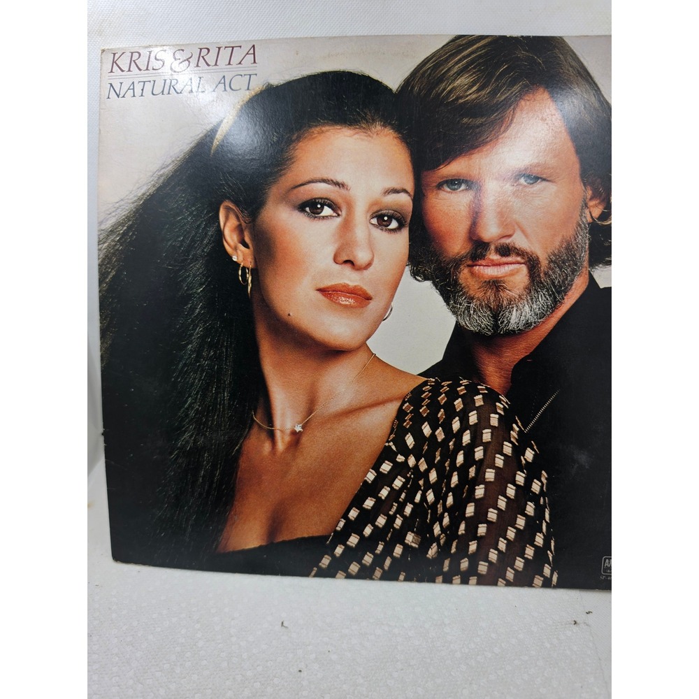 Kris Kristofferson & Rita Coolidge Natural Act Vinyl LP 1978 A&M SP-4690 Country